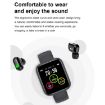 X8 1.69" HD Smart Bracelet with Bluetooth Earphone - Rose Gold - 5