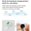 E80 1.3" TFT Smart Bracelet, IP68 Waterproof, Health Monitoring, Black - 8