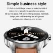 G20 1.3" IPS Smart Watch, IP67 Waterproof, Green Silicone Strap - 6