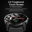 H6 1.28" Touch Screen Smart Watch, IP67 Waterproof, Bluetooth Call, Black - 5
