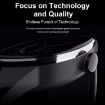H6 1.28" Touch Screen Smart Watch, IP67 Waterproof, Bluetooth Call, Black - 6