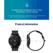 T88 Smart Watch 1.28" TFT Screen, IP67 Waterproof, Temp/Sleep/Heart Rate Monitoring (Blue) - 3
