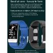 T1S Smart Bracelet - 1.14" Screen, IP67 Waterproof, Health Monitoring (Red) - 5