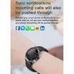 MX12 Smart Watch - 1.3" IPS, IP68 Waterproof, Bluetooth Call, Steel Strap - 9