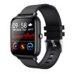 P6 1.54" TFT Smartwatch, IP68 Waterproof, Bluetooth Call, Sleep & Heart Rate Monitoring (Black) - 1