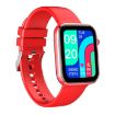 Z15 1.69" Touch Screen Smart Watch, IP67 Waterproof, Red, Health Monitoring - 2