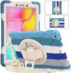 Shockproof Silicone + PC Case for Samsung Galaxy Tab A 8.0 (2019) - Blue - 3