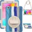 Shockproof Silicone + PC Case for Samsung Galaxy Tab A 8.0 (2019) - Blue - 4