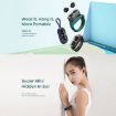 Remax TWS-15 Bluetooth 5.0 Wristband True Wireless Earphone Green - 4
