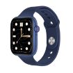 DW35PRO 1.75" IPX7 Waterproof Smart Watch, Bluetooth, Sleep & Heart Rate Monitor, Blue Silicone Strap - 1