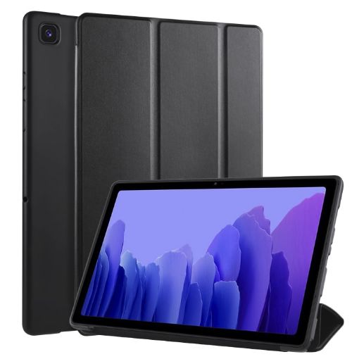 Samsung Galaxy A7 10.4 (2020) T500 Shockproof Leather Case Black - 1