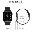 E86 1.7" TFT Smart Watch, IP68 Waterproof, Blood Oxygen & Temp Monitor - 4