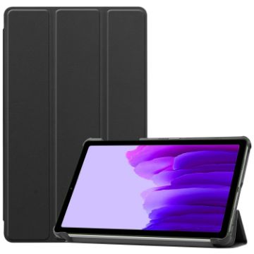 Samsung Galaxy Tab A7 Lite T225 Black Leather Case with Holder - 1