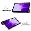 Samsung Galaxy Tab A7 Lite T225 Purple Leather Case with Holder - 5