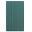 Samsung Galaxy Tab A7 Lite T225 Dark Green Leather Flip Case with Holder - 2