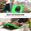 Shockproof Green Case for Samsung Galaxy Tab A7 10.4 2020 with Straps - 5