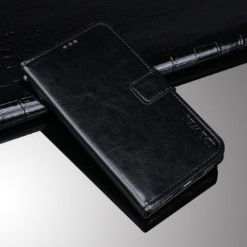 Ulefone Armor 10 5G Leather Case with Holder & Card Slots - Black - 1