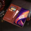 Ulefone Armor 11 5G Red Leather Case with Holder & Card Slots - 6