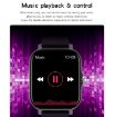 GT20 1.69" TFT Smart Watch, IP67 Waterproof, Steel Strap Pink - 7