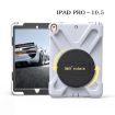 Shockproof White Silicone + PC Case with Holder for iPad Pro 10.5 - 3