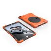 Shockproof Orange Silicone + PC Case with Holder for iPad Pro 10.5 - 5