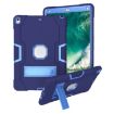 Navy Blue Shockproof Silicone + PC Case with Holder for iPad Pro/Air 10.5 - 1