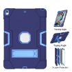 Navy Blue Shockproof Silicone + PC Case with Holder for iPad Pro/Air 10.5 - 6