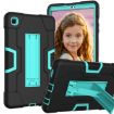Samsung Galaxy Tab A7 10.4 (2020) Shockproof Case Black/Mint Green - 1