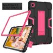 Shockproof Case for Samsung Galaxy Tab A7 10.4 (2020) - Black/Rose Red - 2