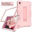 Samsung Galaxy Tab A7 10.4 (2020) Shockproof Case with Holder, Rose Gold - 2
