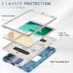 Shockproof Case with Holder for iPad Pro 10.5 (2019/2017) - Blue - 4