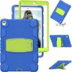 Shockproof Case with Holder for iPad Pro 10.5 (2019/2017) - Blue/Lime - 3