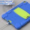 Shockproof Case with Holder for iPad Pro 10.5 (2019/2017) - Blue/Lime - 6