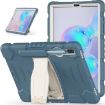 Samsung Galaxy Tab S6 T860 Shockproof Case with Holder - Cornflower Blue - 2