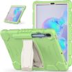 Samsung Galaxy Tab S6 T860 Shockproof Case with Holder - Matcha Green - 2