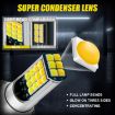 V6 H4 Car LED Fog Light 2PCS 30W 3000LM Double Color IP65 30LEDs SMD-2525 - 4