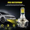 V6 H4 Car LED Fog Light 2PCS 30W 3000LM Double Color IP65 30LEDs SMD-2525 - 5