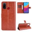 Ulefone Note 10 Leather Case - Flip, Card Slots, Lanyard, Brown - 1