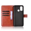 Ulefone Note 10 Leather Case - Flip, Card Slots, Lanyard, Brown - 4