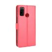 Ulefone Note 10 Red Leather Flip Case with Card Slots & Lanyard - 3
