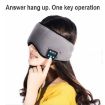 Bluetooth 5.0 Sleep Eye Masks - Wireless Music Eye Masks (Black) - 5