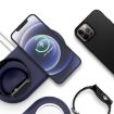 2 In 1 Magsafe Charging Stand for Apple Watch/iPhone - Midnight Blue - 6