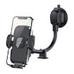 JOYROOM JR-ZS259 Car Holder, 360 Rotation, Long Arm Sucker, Black - 1