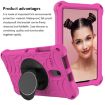 Samsung Galaxy Tab A/Tab 4/Tab E Spider King EVA Case with Strap - Rose Red - 4