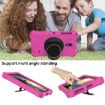 Samsung Galaxy Tab A/Tab 4/Tab E Spider King EVA Case with Strap - Rose Red - 6