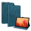 Samsung Galaxy Tab A7 10.4 Love Butterfly Flip Leather Case Blue - 1