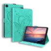 Samsung Galaxy Tab A 8.0 (2019) Butterfly Flip Leather Case - Green - 1
