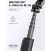 Q03S White Bluetooth Selfie Stick Tripod & Mobile Phone Holder Fill Light - 3