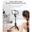 Q03S White Bluetooth Selfie Stick Tripod & Mobile Phone Holder Fill Light - 7