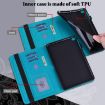Blue Lace Flower Embossed Leather Case for iPad Pro 10.5/10.2 with Holder - 4